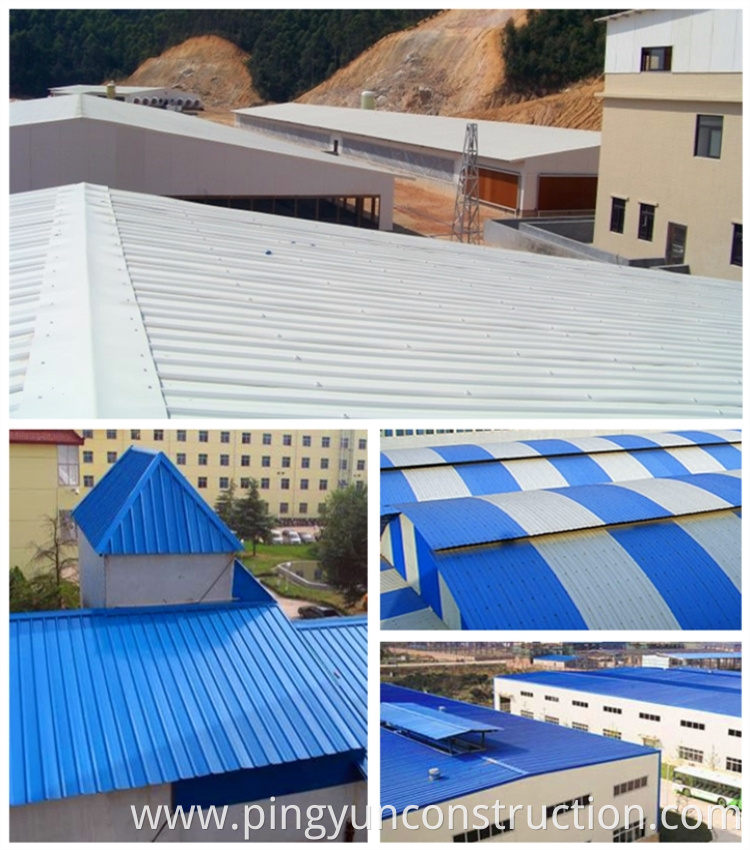 Project of PVC roof tile